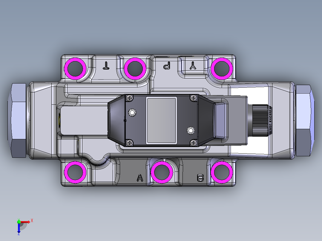 Continental Hydraulics-VSD08M_1_5液压元件俯视图
