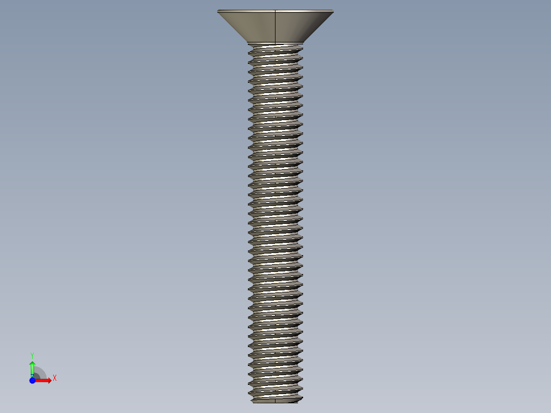 Screw_ISO_10642_M3.5x25_A2.STEP前视图