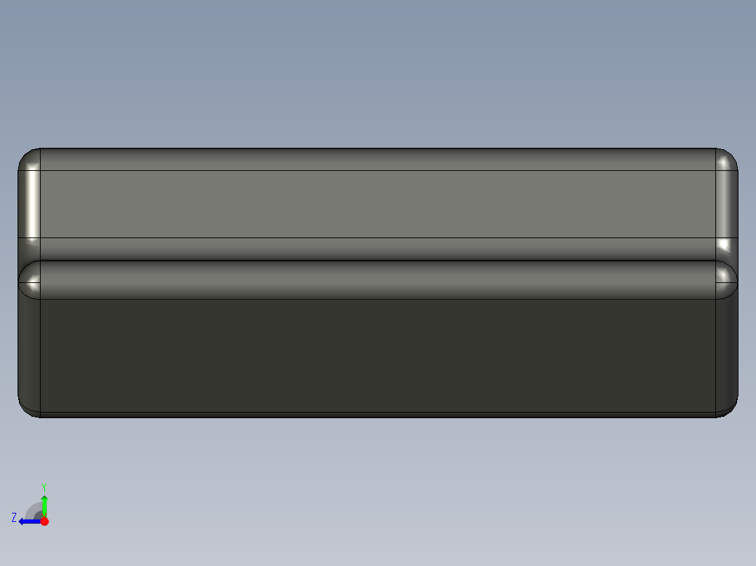 3030 T 型槽螺母套件右视图