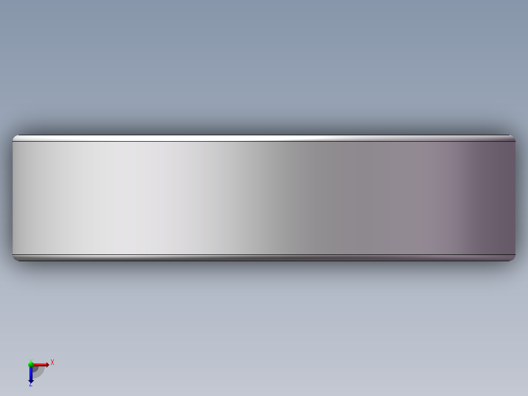 国产单列深沟球轴承 NSK 6901ZZ俯视图