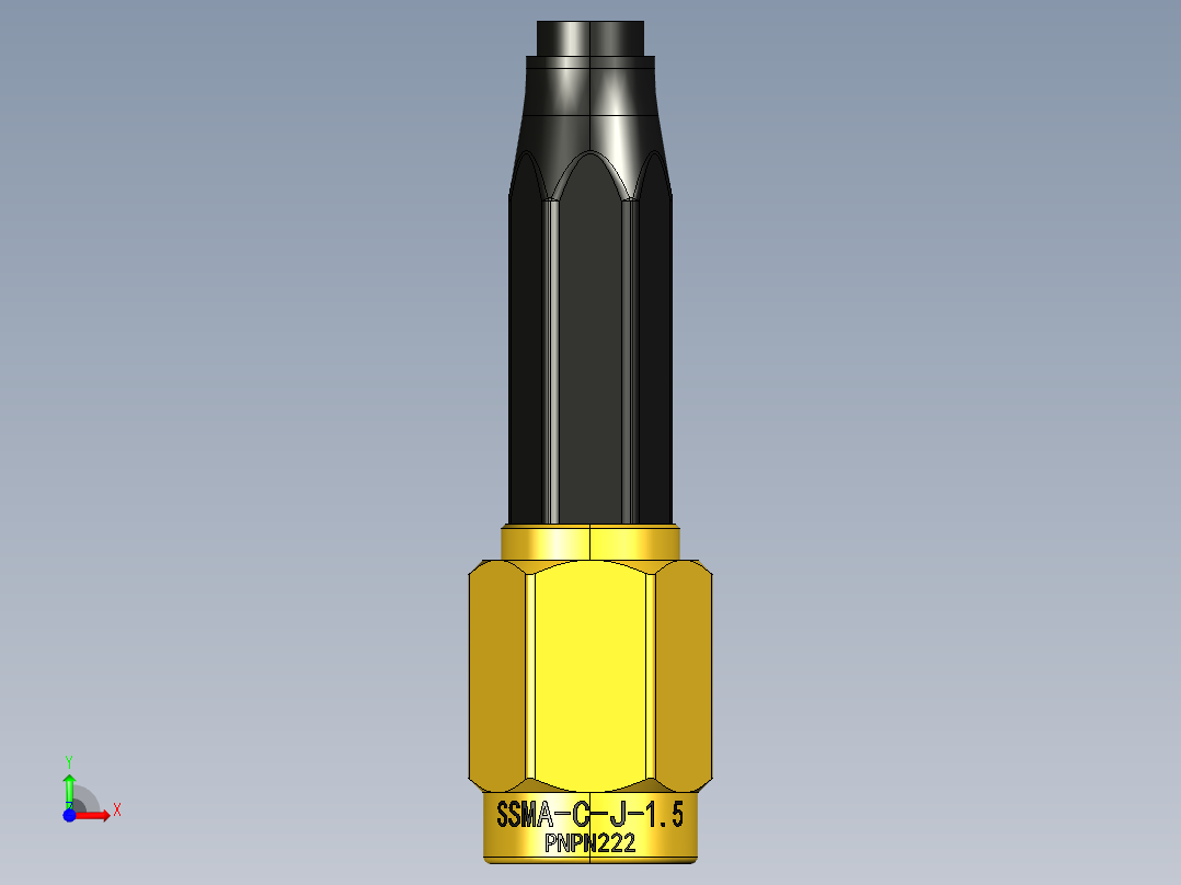 SSMA-CJ-1.5，SSMA接头前视图