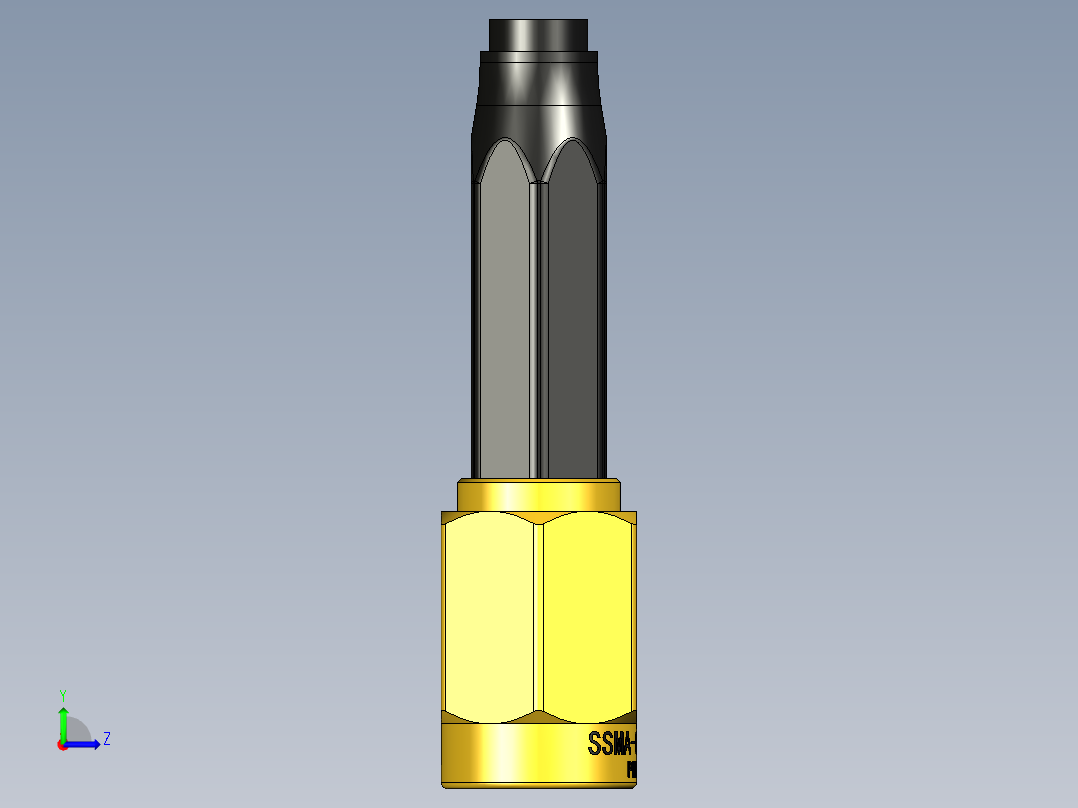 SSMA-CJ-1.5，SSMA接头左视图