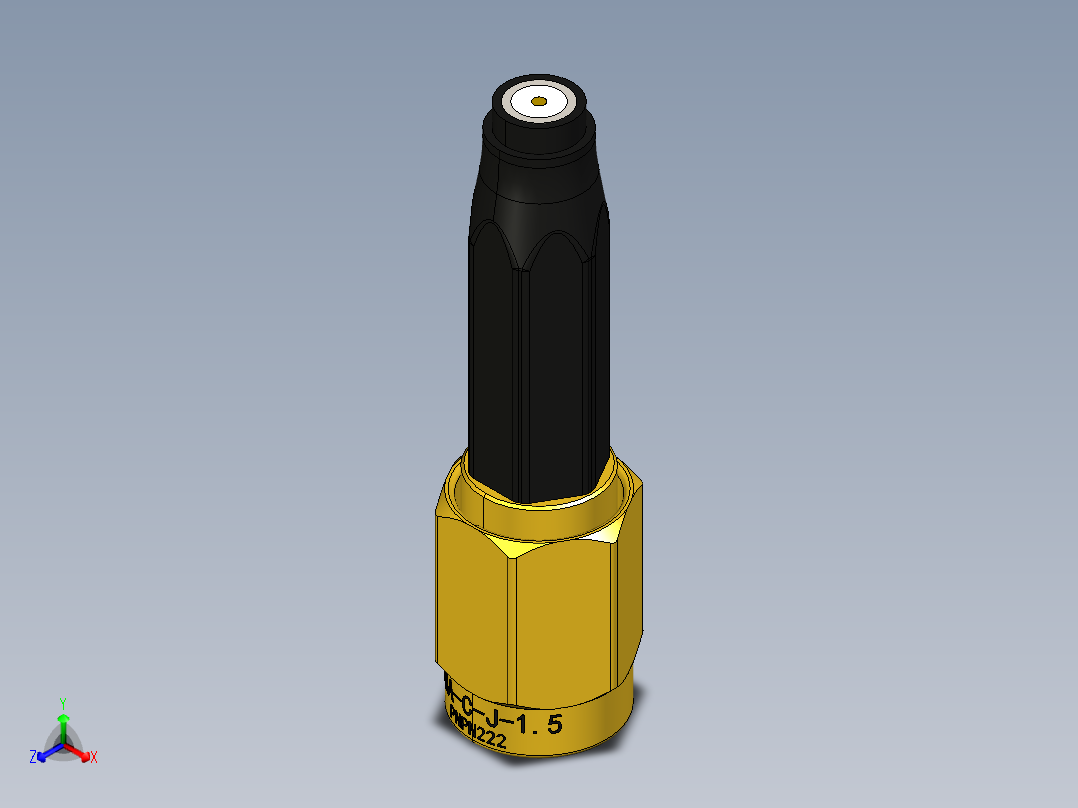 SSMA-CJ-1.5，SSMA接头正等轴测图