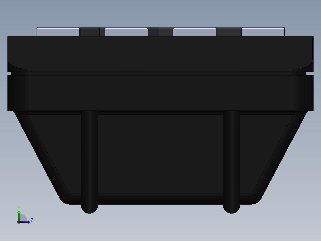 遥控器、遥控板(10)左视图