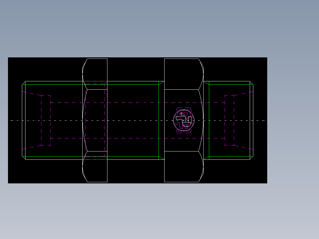 PARKER管接头EO Bulkhead union SV14SOMDCF(16)_back