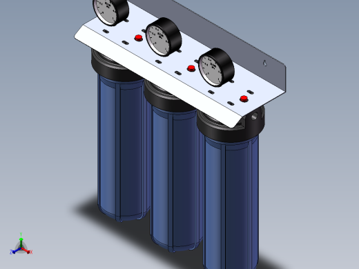 3级全屋滤水系统(20寸滤瓶)