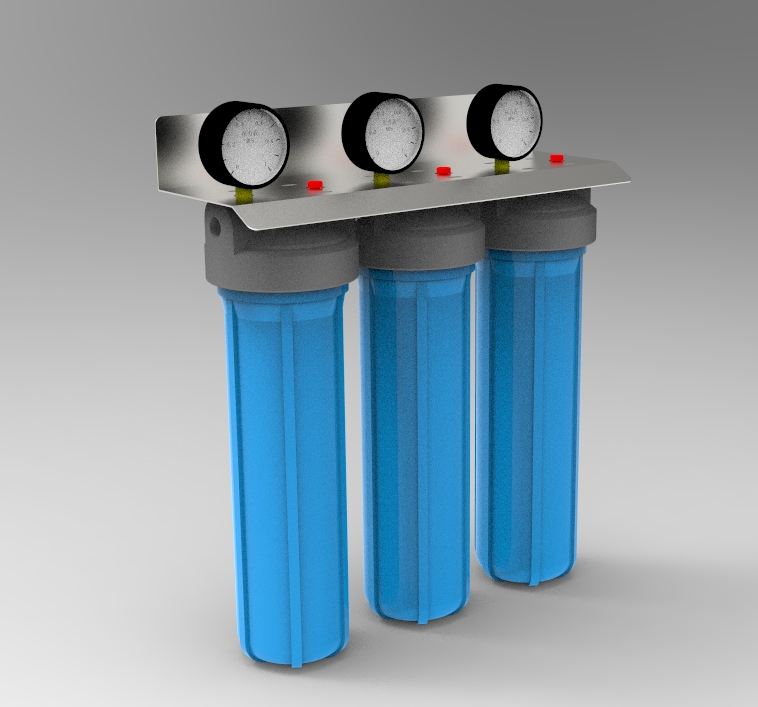 3级全屋滤水系统(20寸滤瓶)