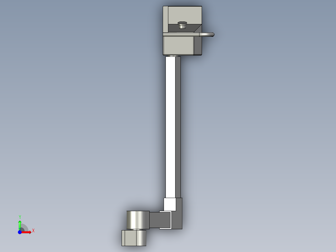 按钮控制台前视图