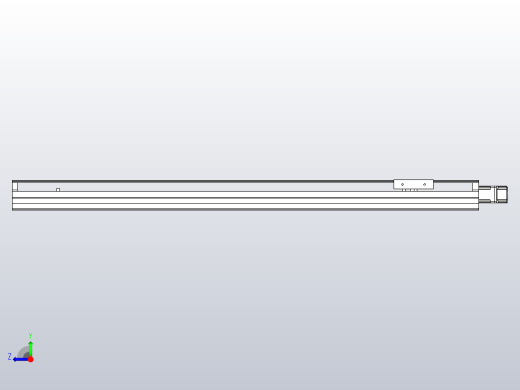 MTH12标准螺杆滑台[MTH12-L#-800-BC-P10-C3]右视缩略图