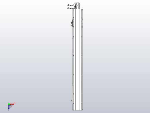MTH12标准螺杆滑台[MTH12-L#-800-BC-P10-C3]俯视缩略图