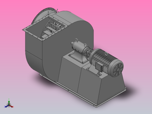 G╱Y4-73No8、9、10、11、12D单吸入离心锅炉通╱引风机[G4-73系列-8D-1]