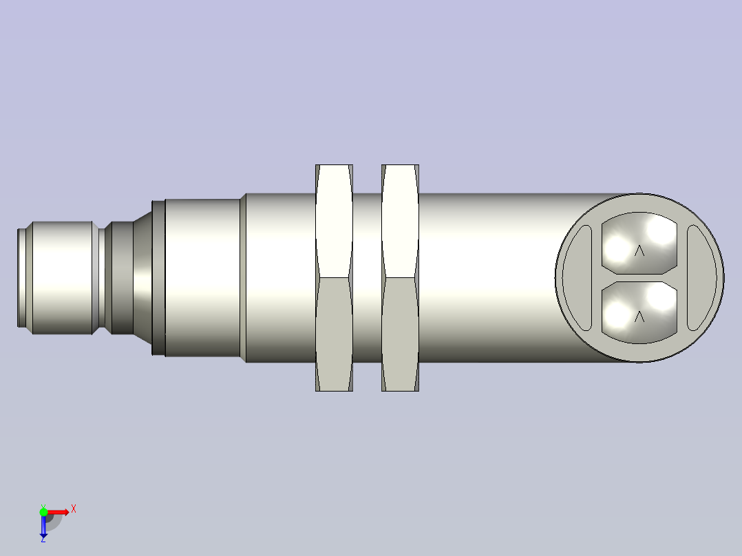 西克sick传感器SICK_VL18-3E3440-Bestell-Nr.6013575俯视图
