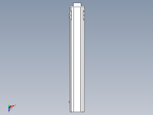 MTH13标准螺杆滑台[MTH13-L#-800-BM-P20-C3]俯视缩略图