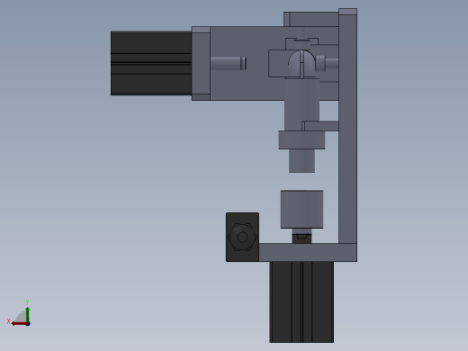水流量传感器密性检测工装后视缩略图