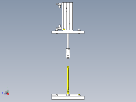冲压成型机右视缩略图