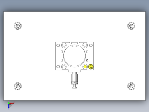 冲压成型机俯视缩略图