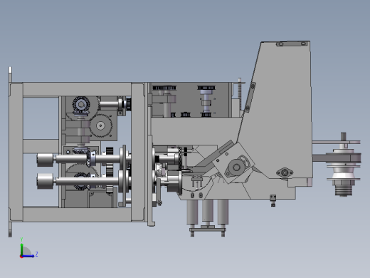 竹筷自动包装机sw16可编辑左视缩略图