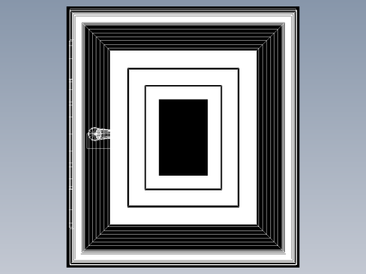 室内家具和灯具等的模型十三-J-V21