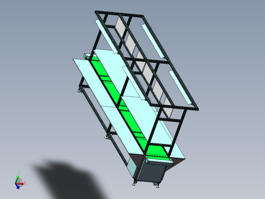 流水线工作台sw2018可编辑
