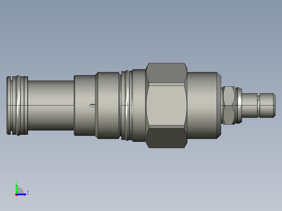 插装阀-RQGBLAN左视图