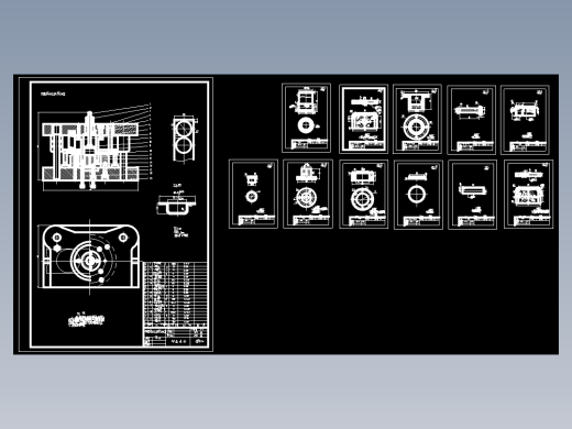 端盖拉深成形工艺及模具设计