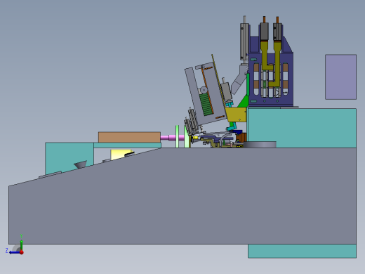 真空包装机（放袋、抽气、充气、热封）右视缩略图