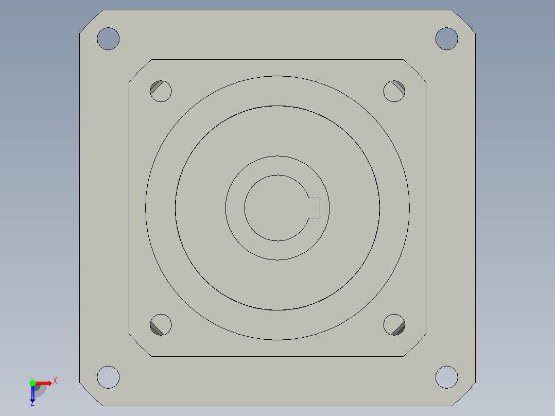 斜齿孔PGH090-L1 19-110-145-M8 .STEP俯视图
