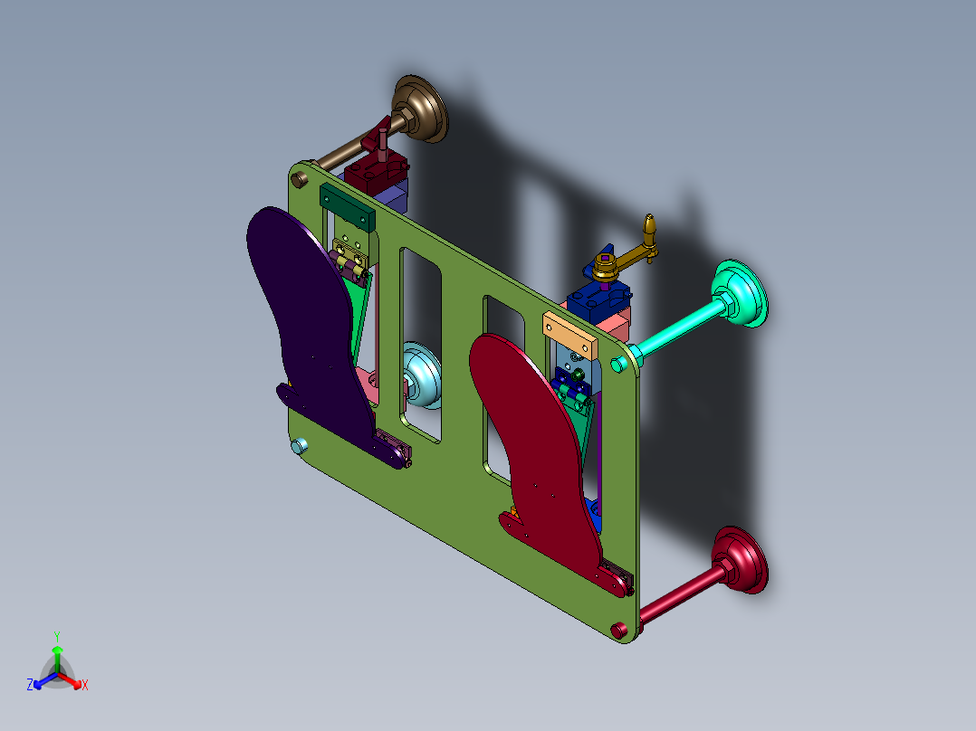 手摇调节角度底座平台