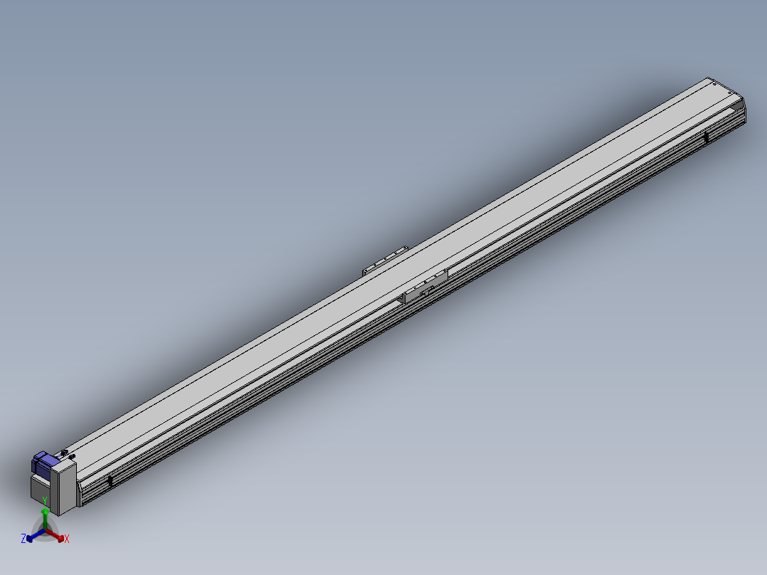 精密模组MT220-L150-3200-RU-M75-C4正等轴测图