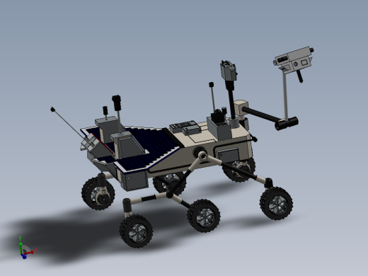 火星漫游者车