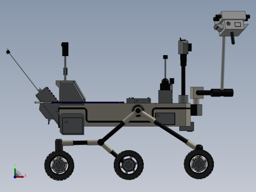 火星漫游者车前视缩略图