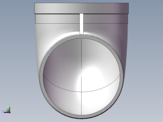 弯头-等径内外丝 DN100右视缩略图