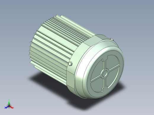 TSUBAKI脚底安装电机3D模型