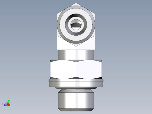 卡套式工业通用硬管接头EO_Adjustable_Locknut_elbow_WEE06SROMDCF右视缩略图