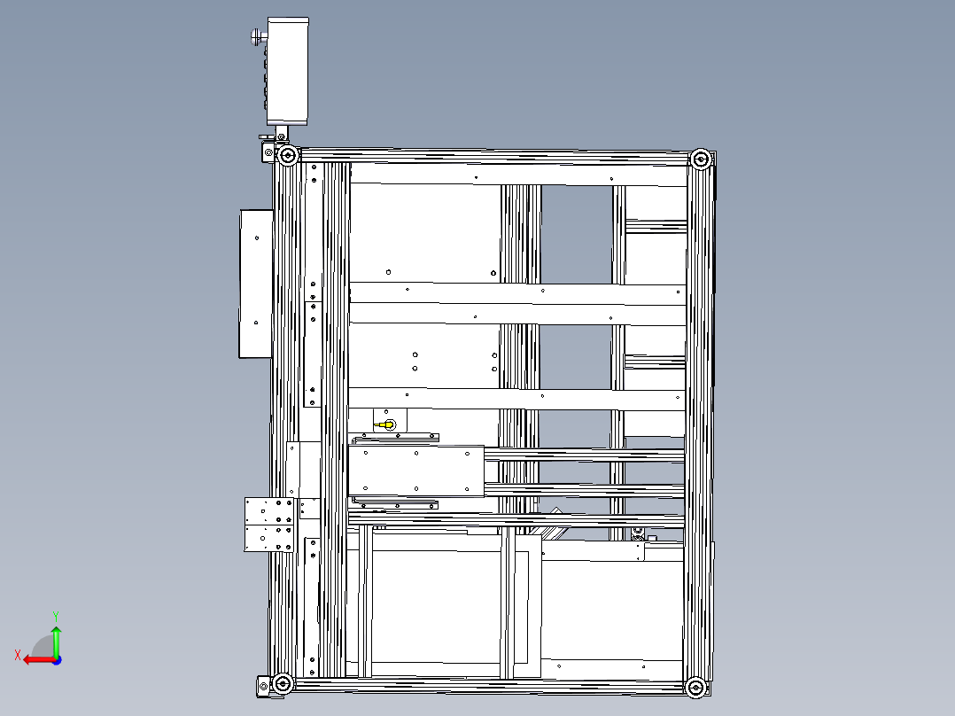 汽车座椅装配工位2后视图