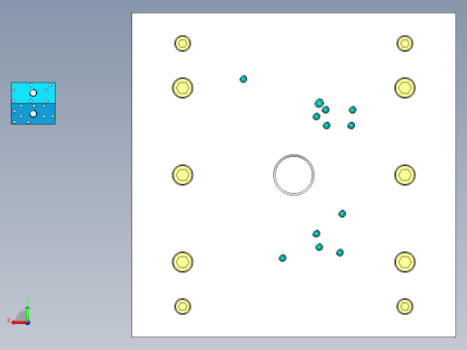 测温仪模具图后视缩略图