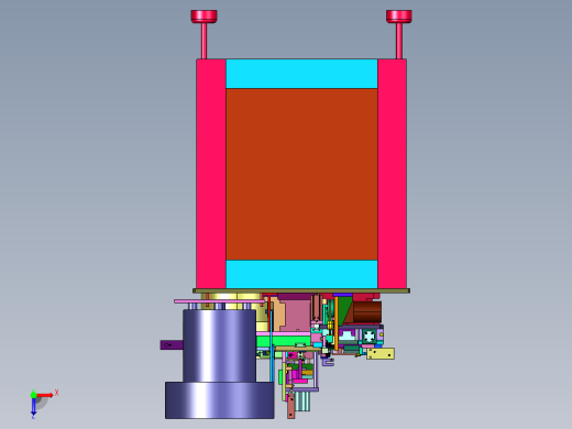 电信级光纤耦合装配机俯视缩略图