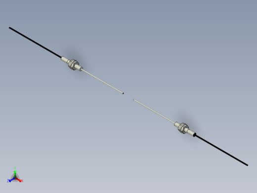 光纤元件对射型FT-D310-M正等轴测缩略图