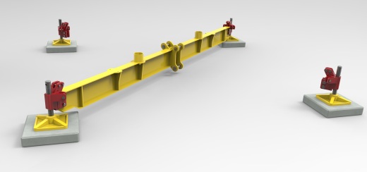 塔式起重机基座部分3D数模图纸 STEP IGS格式缩略图