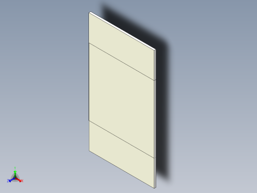 带韦伯的冰箱和水槽的室外厨房正等轴测缩略图