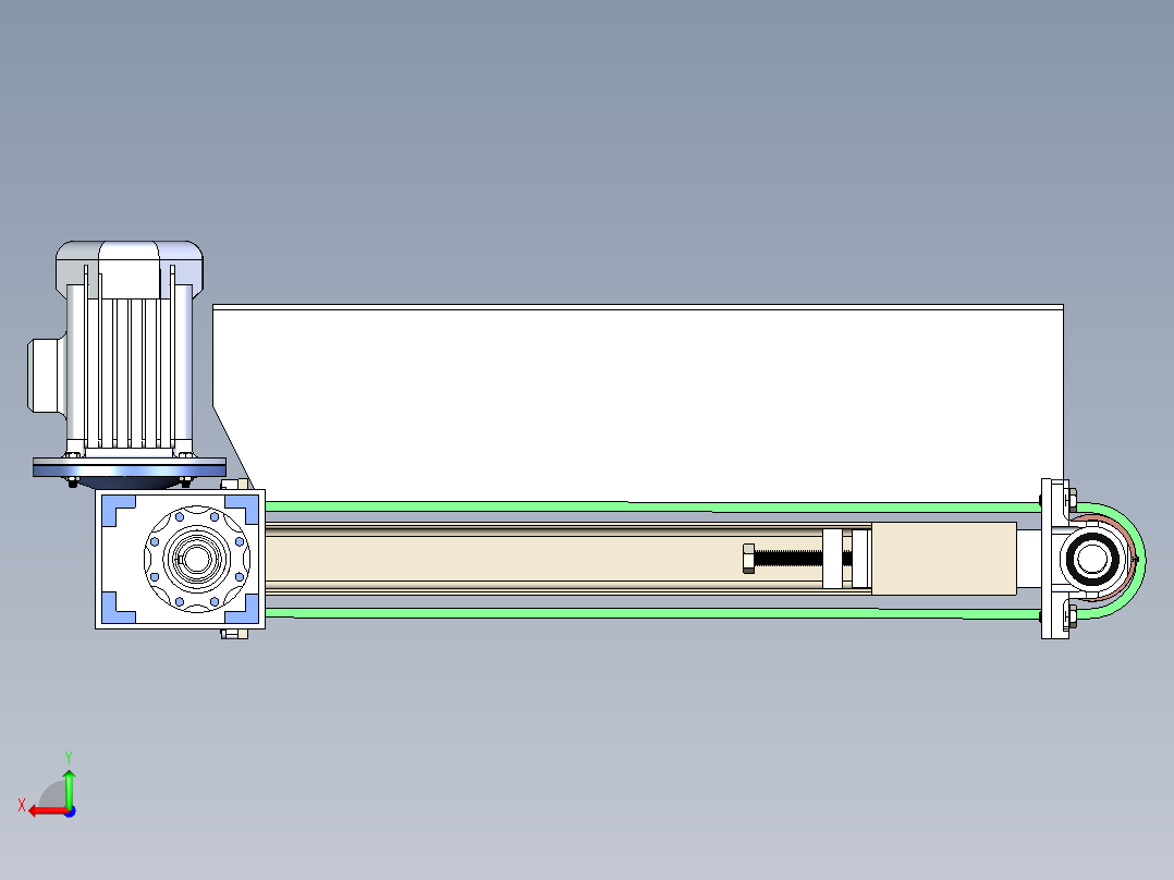 粉煤灰制砖厂搅拌厂后视图