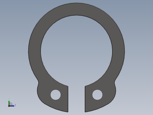 轴用、孔用弹性挡圈三维=588453=60