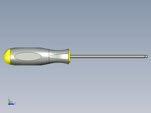 3-32球头六角螺丝刀--sw stp左视缩略图