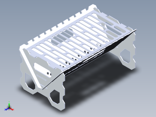 钣金便携式烧烤架