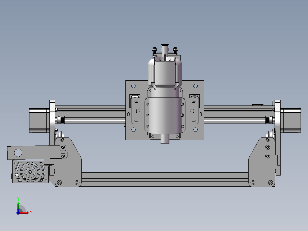 CNC数控打印机前视图