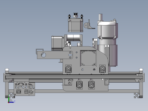CNC数控打印机左视缩略图