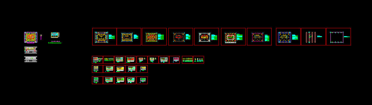 笔记本C面金属外壳制造半剪阳极挂点模具设计图