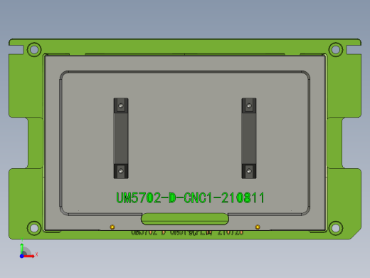 UM5702-D笔记本CNC工装夹具三维模型-CNC1-210811前视缩略图