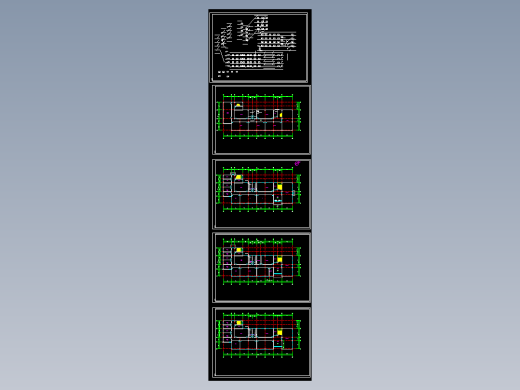 某实训楼暖通设计图