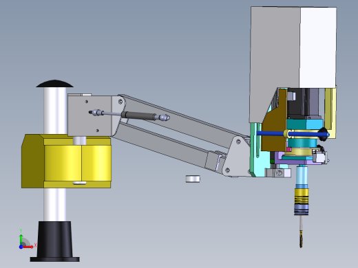 攻丝机折叠臂前视缩略图